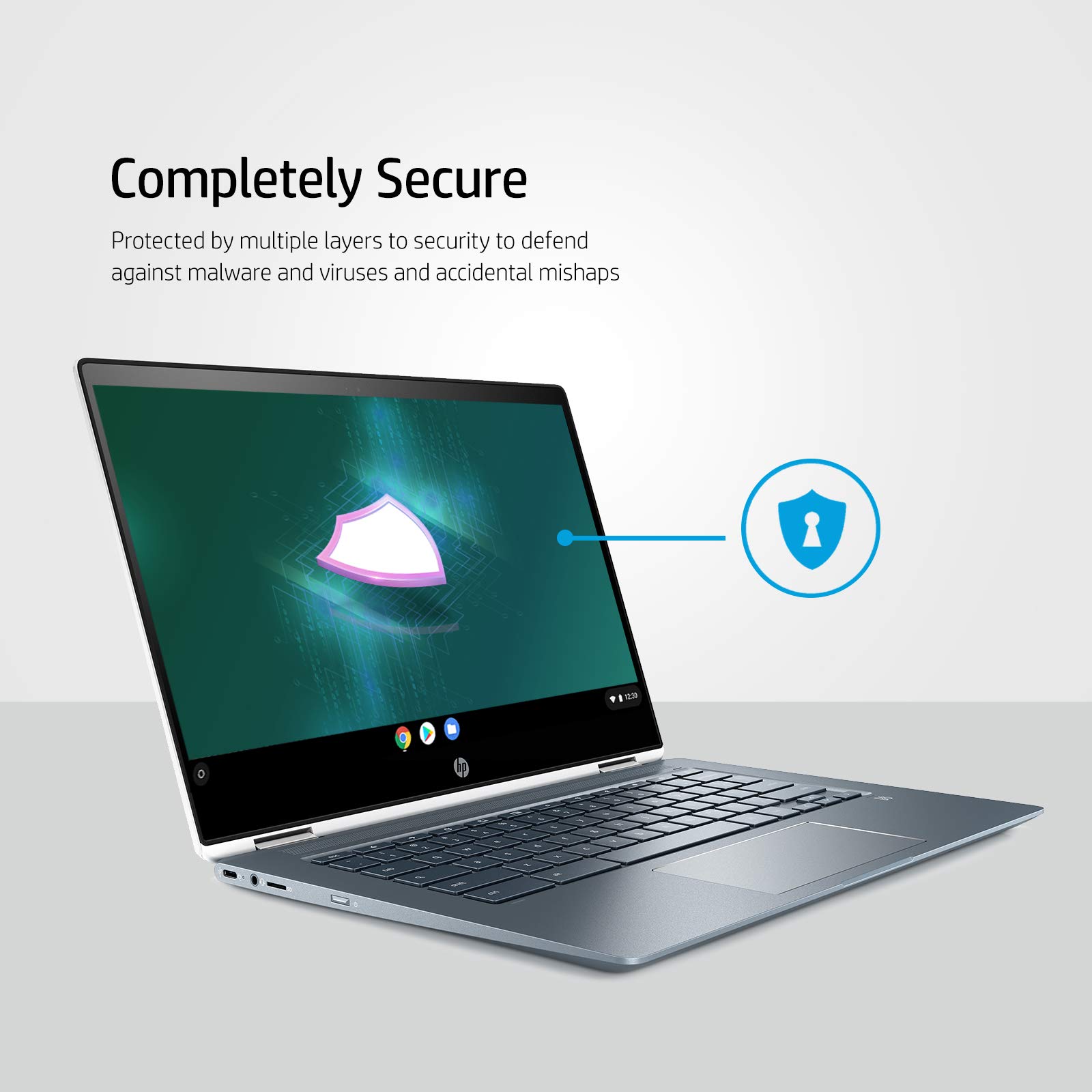 HP Chromebook x360 8th Gen Intel Core i3 Processor 14-Inch Thin